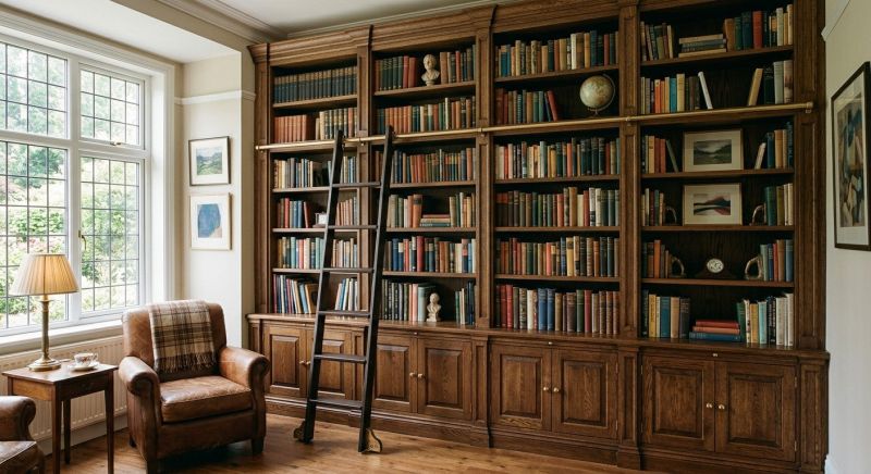 Bookcase Construction in Durham, NC