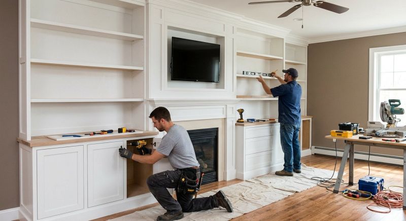Built In Furniture Construction in Frederick, MD