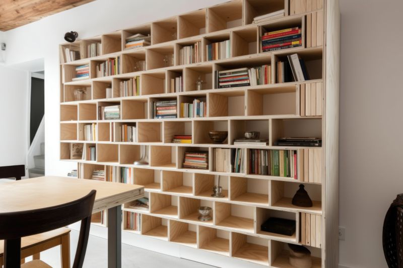 Built In Bookcase Installation in Frederick, MD