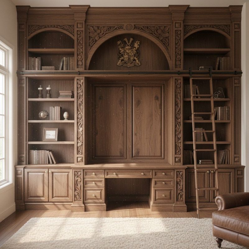 Custom Bookshelves Service in Frederick, MD