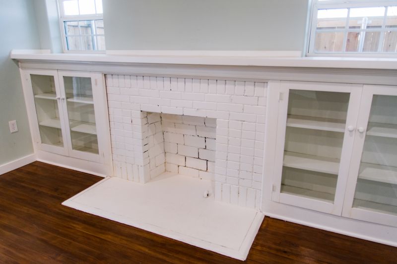 Fireplace Shelves Installation in Durham, NC